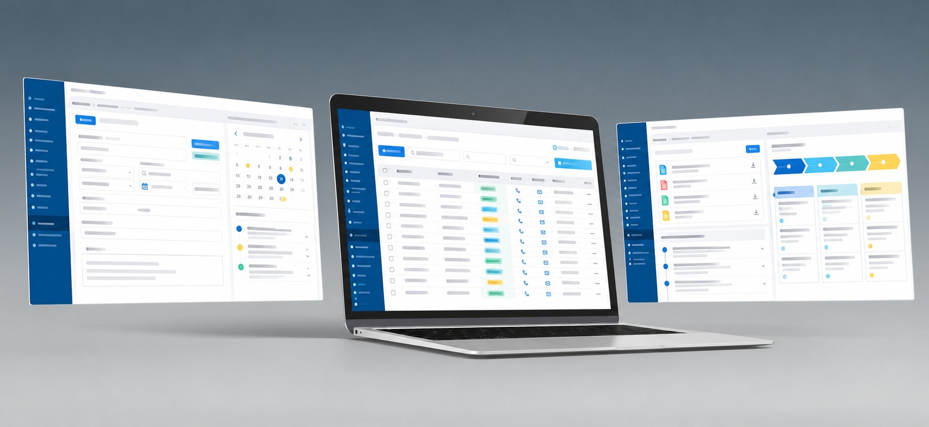 SOFT CRM İhale Yönetimi uygulama ekranları